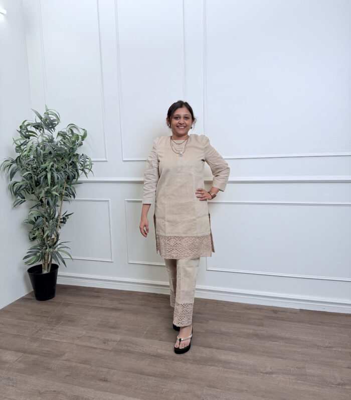 Jute Lace Co-Ord Set