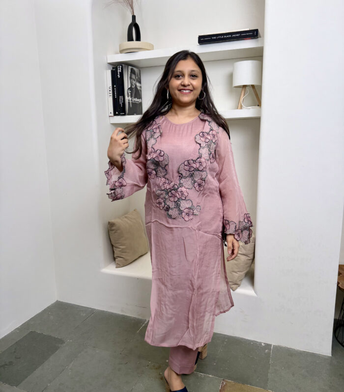 Cutwork Charm Kurta Set